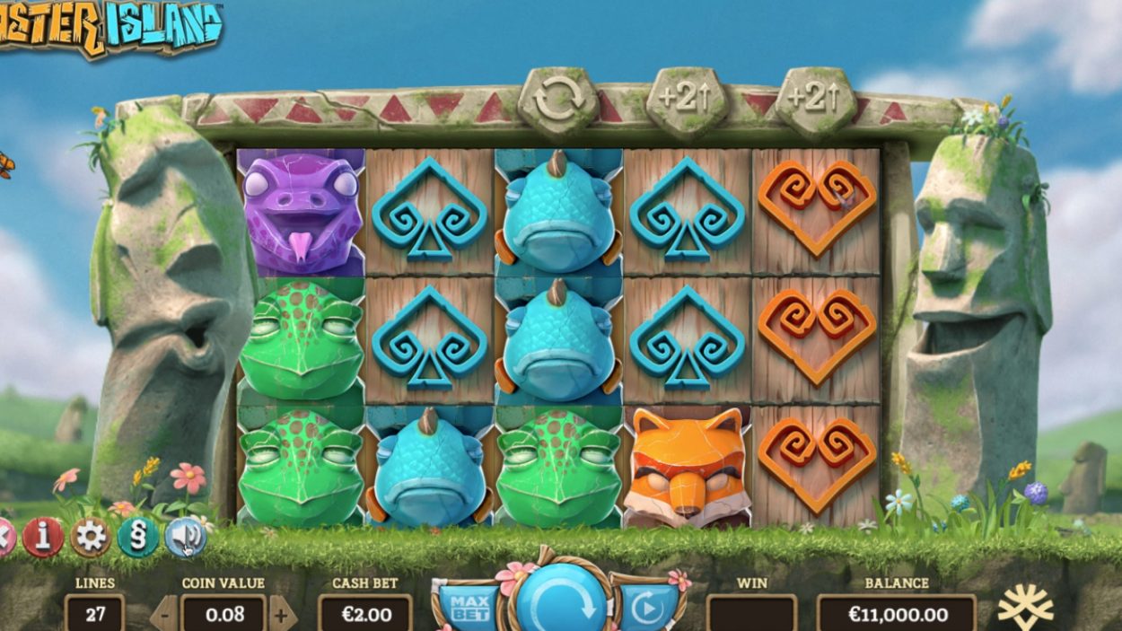 Игровые автоматы «Easter Island» дарят удачу в казино PinUp1